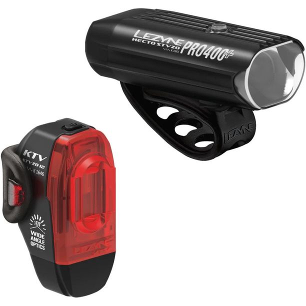 Set Lumini Fata/Spate Lezyne Lezyne LED Macro Drive 1400+ / Strip Drive PRO 400+