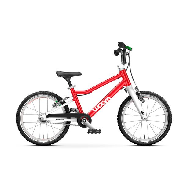 Bicicleta Copii Woom GO 3 Automagic 16 Rosu