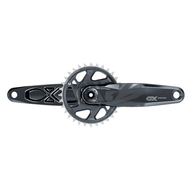 Angrenaj SRAM GX EAGLE CL55 DUB 175mm 32 dinti, Culoare: Black