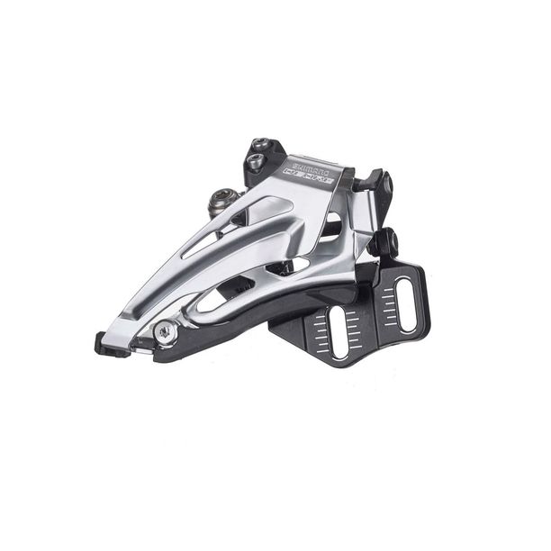 Schimbator fata Shimano Deore FD-M6025-E, 2×10 viteze, 34-38T, CL 48.8mm