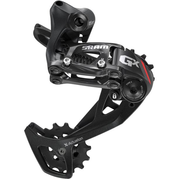 Schimbator spate Sram GX 2X11-viteze Long Cage Red