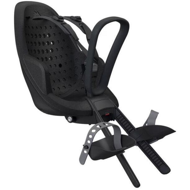 Scaun bicicleta copii Thule Yepp 2 Mini cu montare in fata Midnight Negru