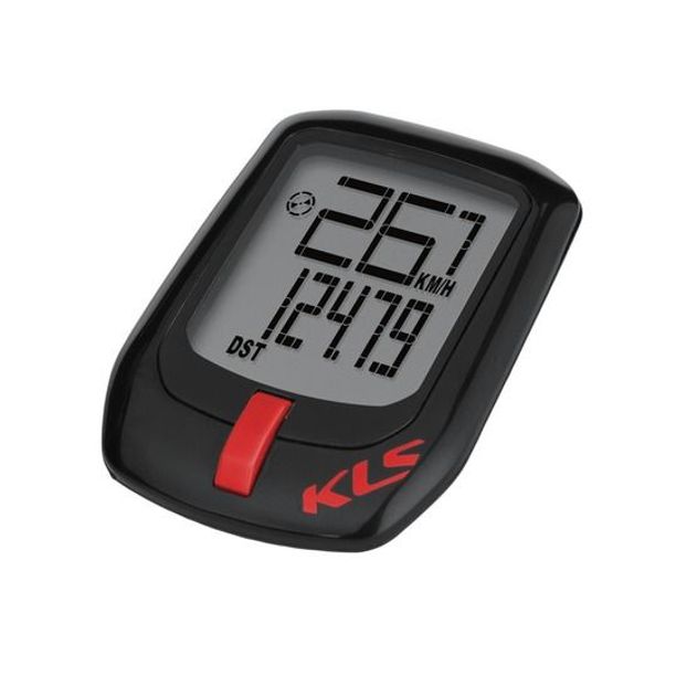 Kilometraj Bicicleta Kellys Direct, Wireless, negru-rosu