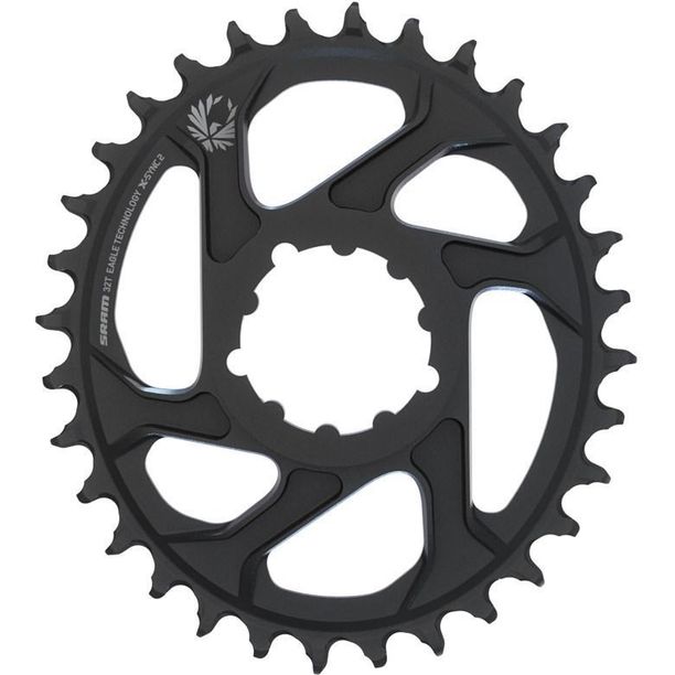 Foaie angrenaj Pedalier Sram X-SYNC 2 Oval 32T Direct Mount 6mm Offset Alum Eagle negru