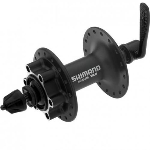 Butuc fata Shimano HB-M475-L, 36H, negru