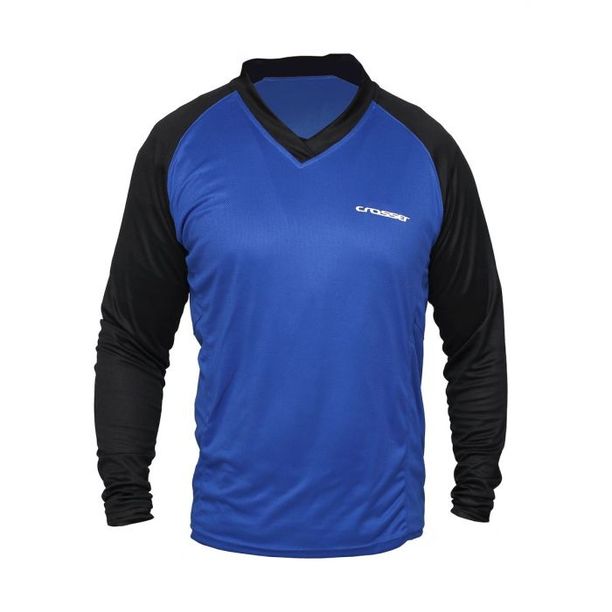 Bluza Ciclism Crosser MTB Albastru-Negru