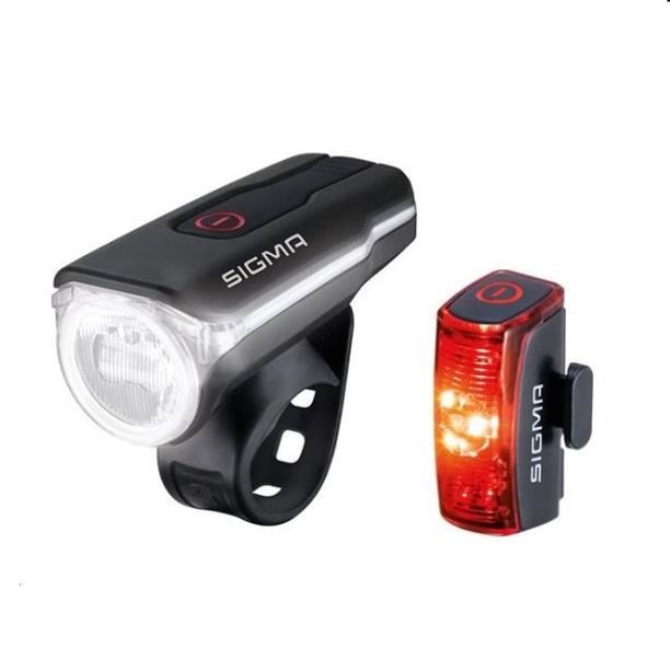Set Lumini Fata/Spate Sigma Aura 60 USB+Infinity 17760S
