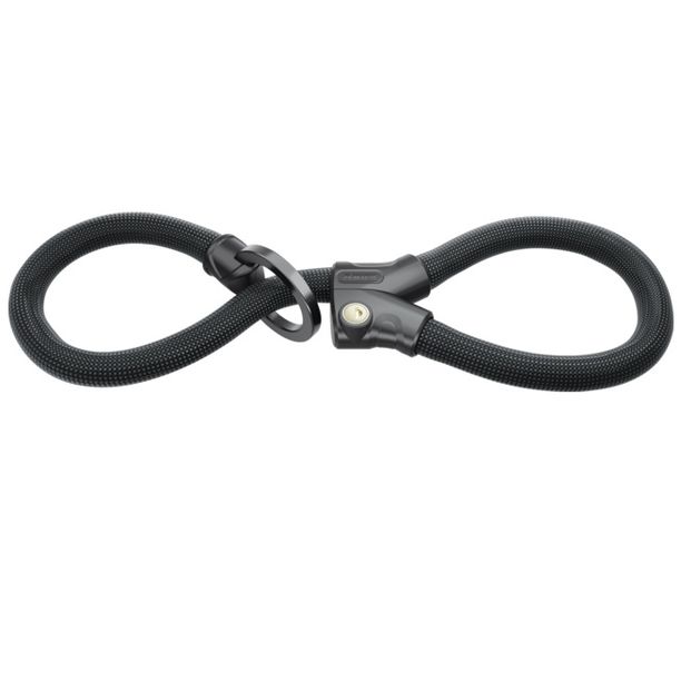 Antifurt Bicicleta Abus 1806/110 Infinity Loop Lant Cheie Negru