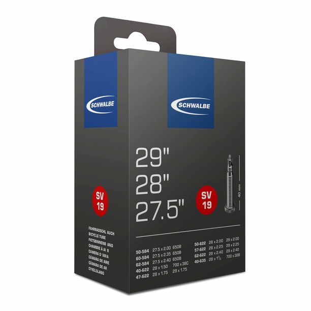 Camera Bicicleta Schwalbe SV19A Extra Light 27.5/28/29'' (40/62-584/635) EK 40mm