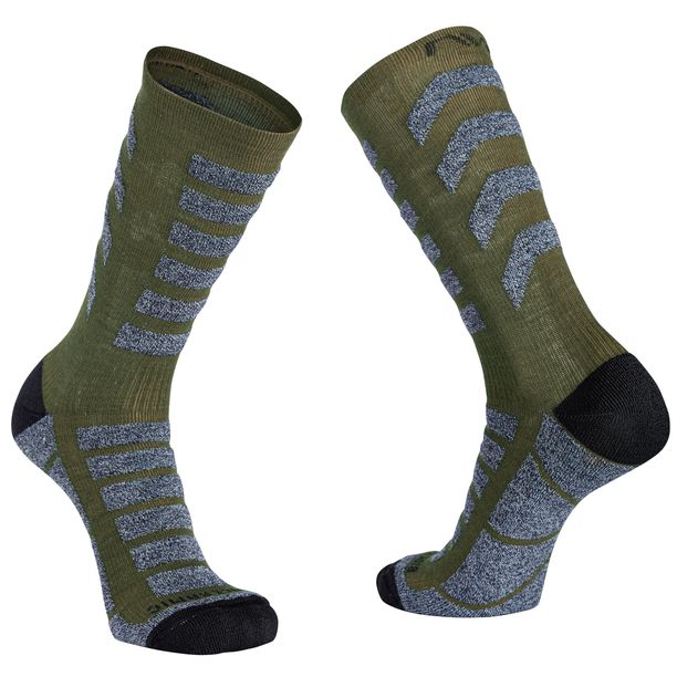 Sosete Ciclism Northwave Husky Ceramic, iarna, verde