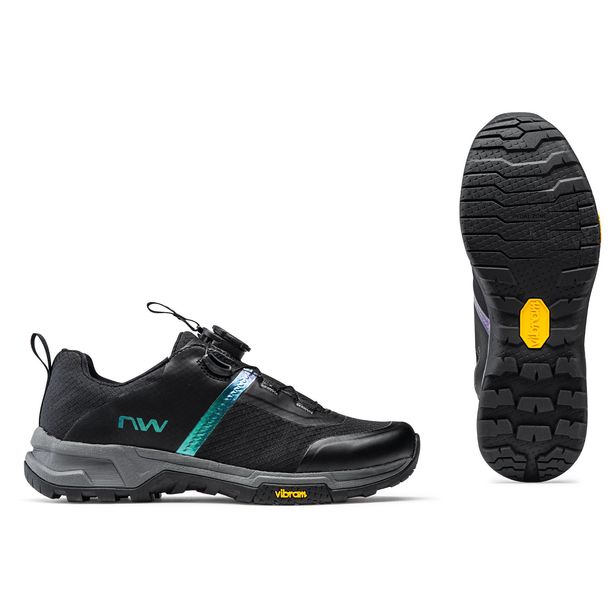 Pantofi Ciclism Northwave All Ter. Crossland Plus WMN, negru