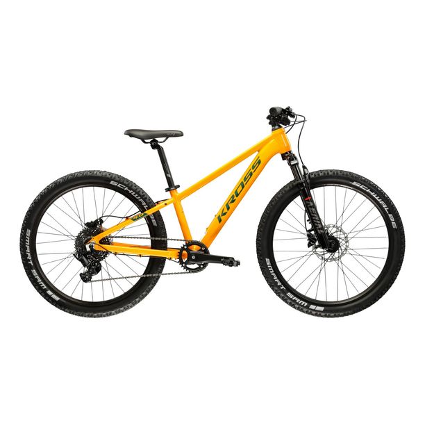 Bicicleta Copii Kross Level JR 4.0 24" 2027 Portocaliu Unisize