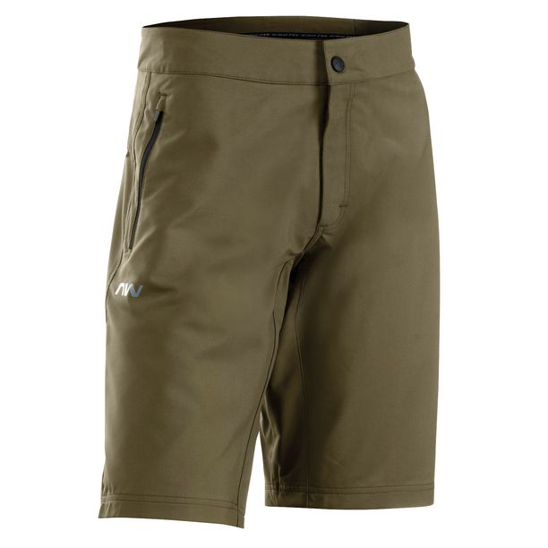 Pantaloni Ciclism MTB Scurti Northwave Escape 2 Baggy Verde