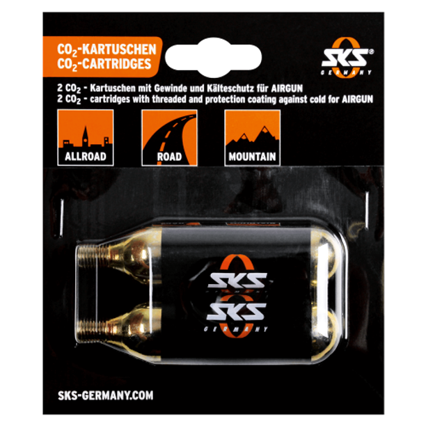 Cartus CO2 SKS filetat-16g - set 2 buc.