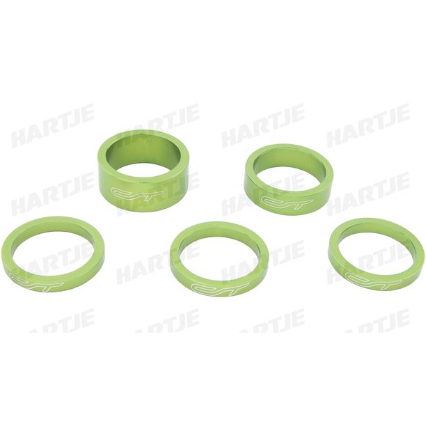 Distantiere furca Contec Spacer Set Select, 1 1/8 - verde