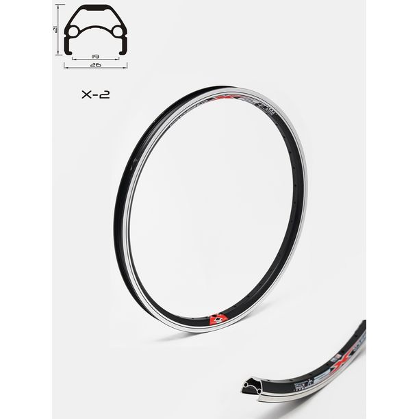 Janta CROSSER X2 26 36H Black Capsata