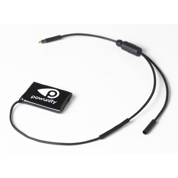 Extensie baterie pentru GPS Powunity, negru