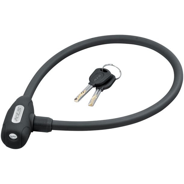 Antifurt Bicicleta Cablu KLS Jolly 60cm Negru