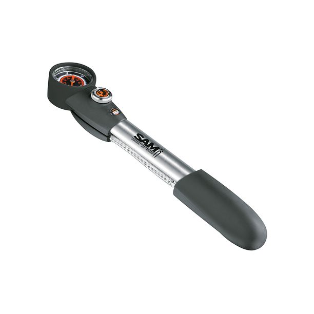 Pompa Bicicleta mana Shock SKS SAM, argintiu
