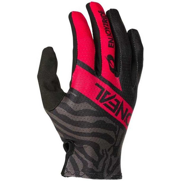 Manusi Bicicleta Lungi O'Neal Matrix Shocker V25 Negru-Rosu