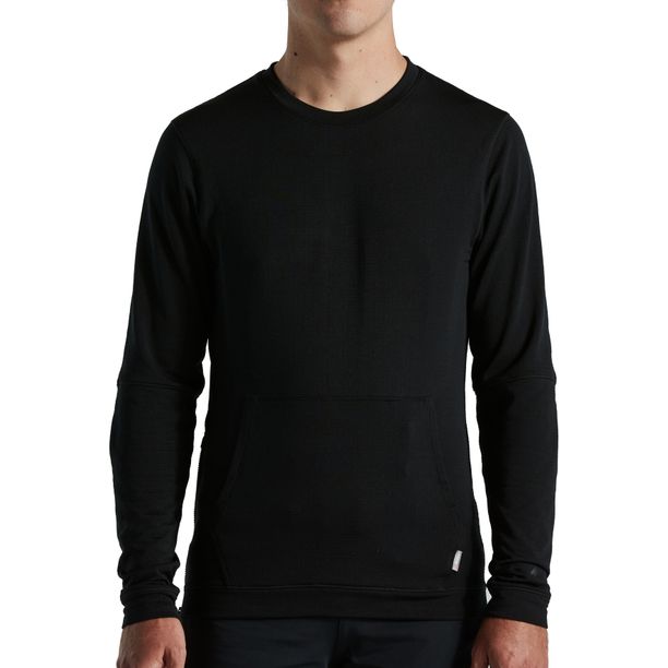 Bluza Ciclism Tehnica Specialized Men's Trail Power Grid LS, Oak Green