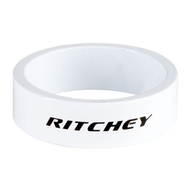 Distantier Ritchey, alb, 10mm, 1-1/8 (5/pachet)