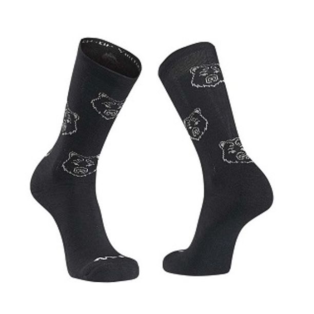 Sosete Ciclism Northwave Northwave Core, negru-gri