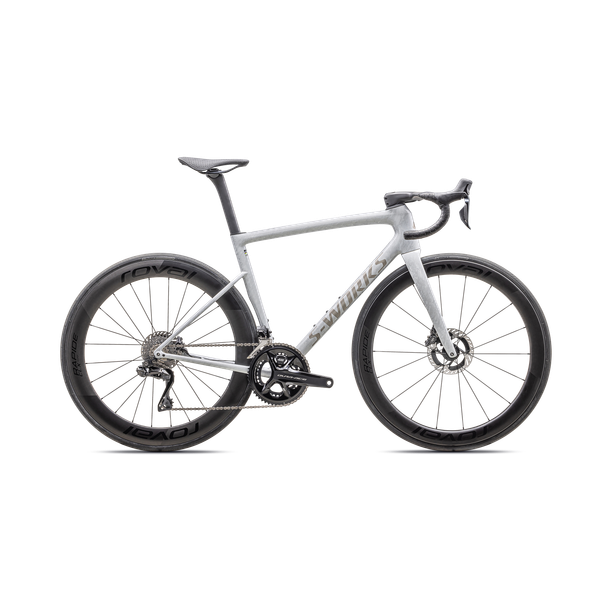 Bicicleta Sosea S-Works Tarmac SL8 Shimano Dura-Ace Di2 2025 Gri-Argintiu