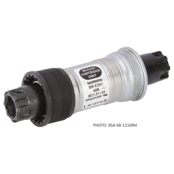 Monobloc Shimano BB-ES51 Italian 70-118mm Octalink
