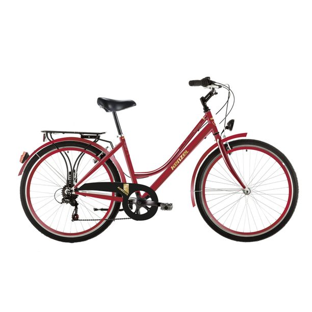 City Bike Kenzel Boulevard Royal 26 6 viteze Bordo