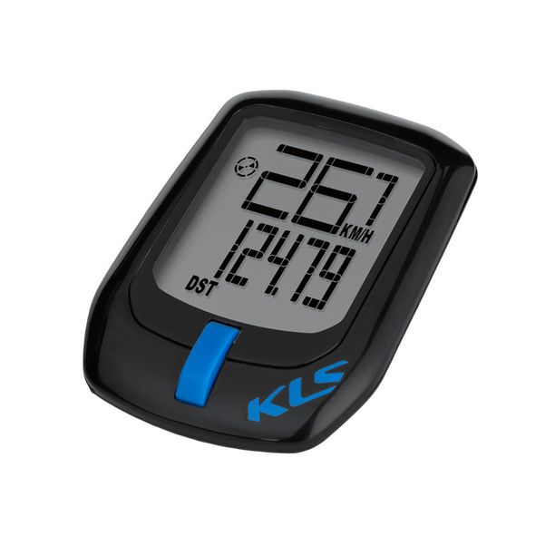 Kilometraj Bicicleta cu fir Kellys Direct, negru-albastru