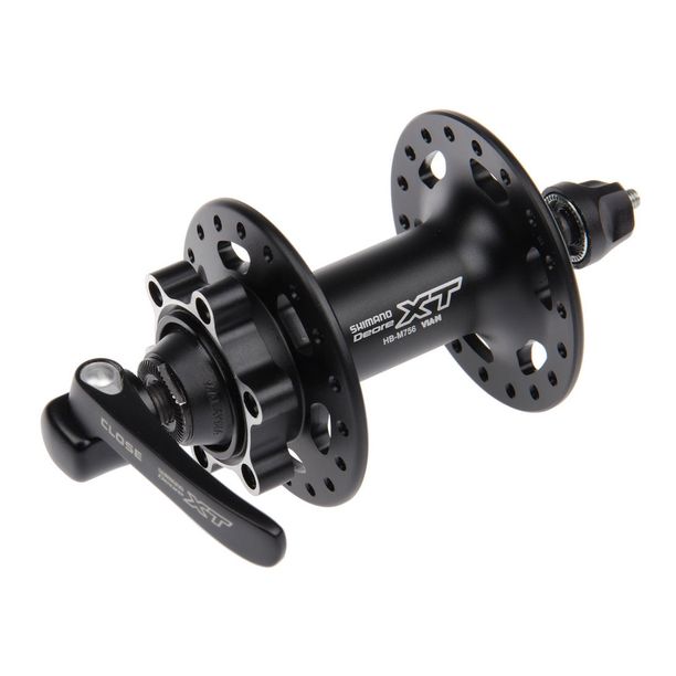 Butuc Bicicleta Roata Fata Shimano DEORE XT HB-M756L 32H OLD 100MM AX 108MM QR 133MM
