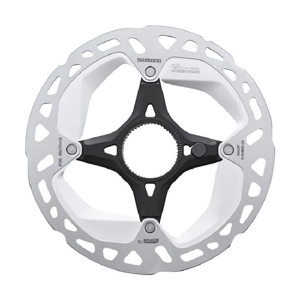 ROTOR PT. FRANA PE DISC SHIMANO STEPS RT-EM810-S  160MM  CENTER LOCK  INCL. PIULITA DE STRANGERE  EXTERNAL SERRATION  AMBALAT IND.