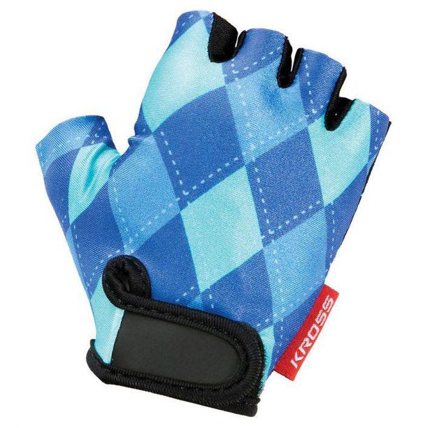Manusi Bicicleta Scurte Kross Blue/White Joy
