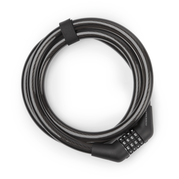 Antifurt Bicicleta Kross 300S, cifru 15X1200mm