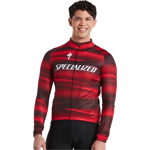 Jacheta Ciclism softshell Specialized Men's Factory Racing Team SL Expert - Black/Red