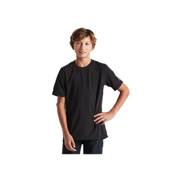 Tricou Ciclism Tehnic Specialized Youth Trail SS, Redwood