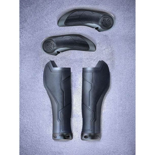 Mansoane Cube Natural Fit All Terrain Bar Ends L Negru