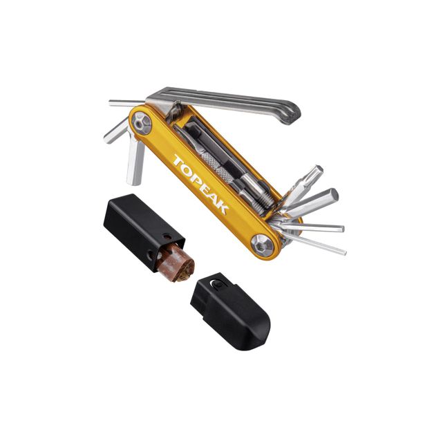 Set scule antipana tubeless Topeak Tubi 11 Combo  TUB-111CMB, argintiu-auriu