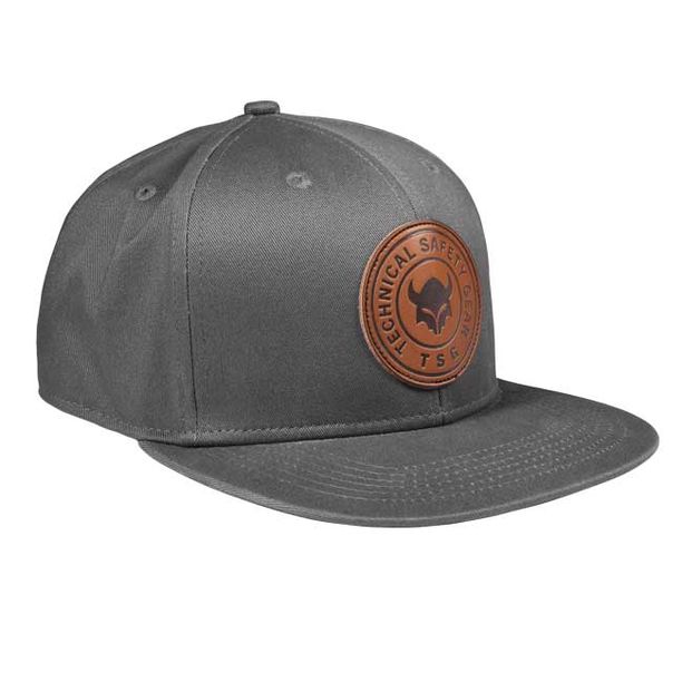 Sapca Ciclism TSG Snapback Leather Label Gri