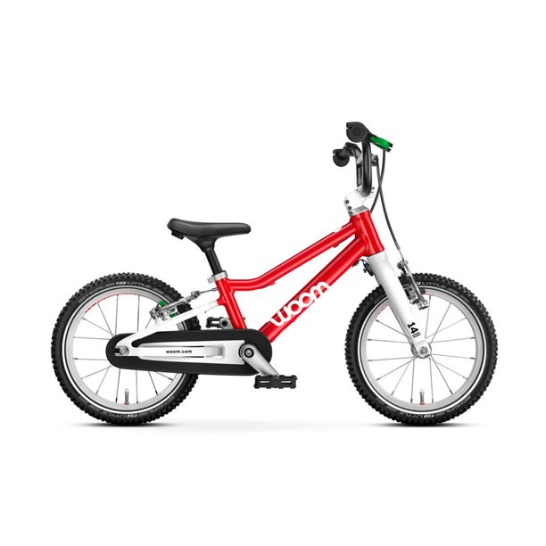Bicicleta Copii Woom GO 2 14 Rosu