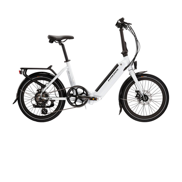 Bicicleta Electrica Pliabilă Kross FLEX Hybrid 1.0, gri-negru