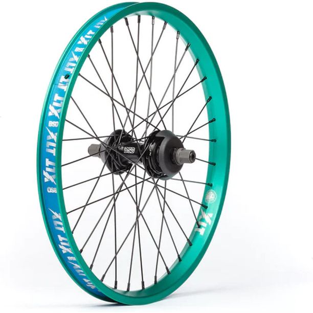 Roata Bicicleta BSD XLT Revolution RHD, teal, negru