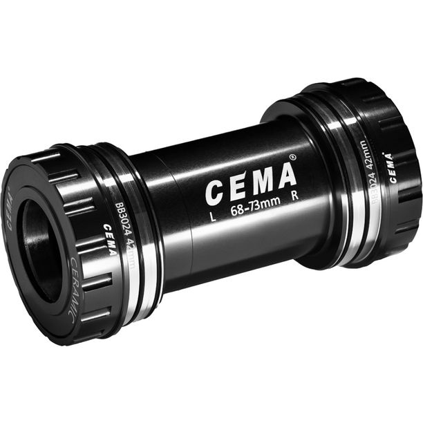 Monobloc CEMA BBright42 Interlock Shimano SG3 Ceramic COATED Negru Hollowtech II