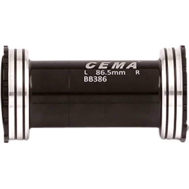 Butuc Pedalier CEMA BB386 pentru PRAXIS M30 W: 86,5 x ID: 46 mm Ceramic - Negru, Interlock