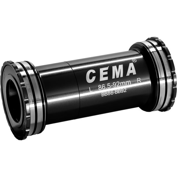 Monobloc CEMA BB86 BB92 Interlock FSA386 Rotor 30mm Stahl Negru Ax 30mm