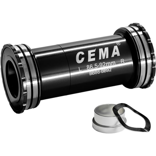 Butuc Pedalier CEMA BB89 pentru Sram GXP W: 89,5 x ID: 41 mm Ceramic - Negru