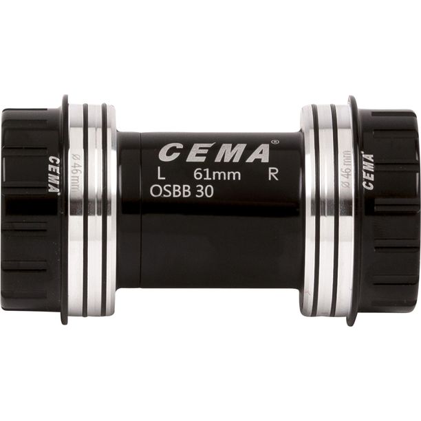 Monobloc CEMA OSBB Interlock Shimano SG3 Ceramic COATED Negru Hollowtech II