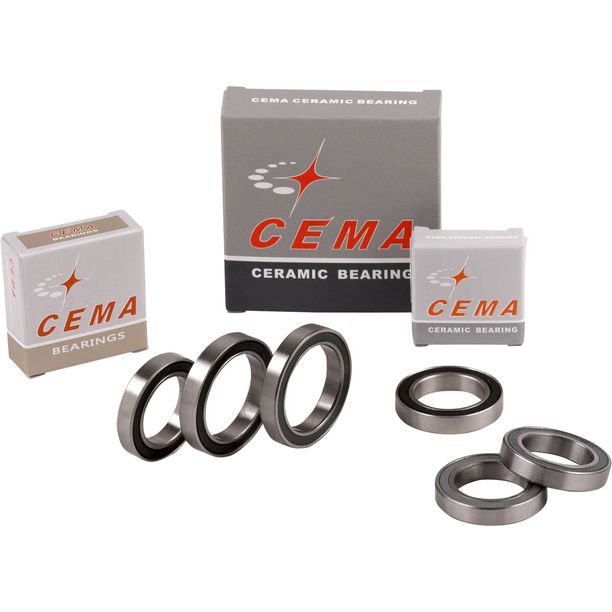 Rulment Monobloc CEMA 24377 24 x 37 x 7 Argintiu Negru Ceramic SG3 COATED