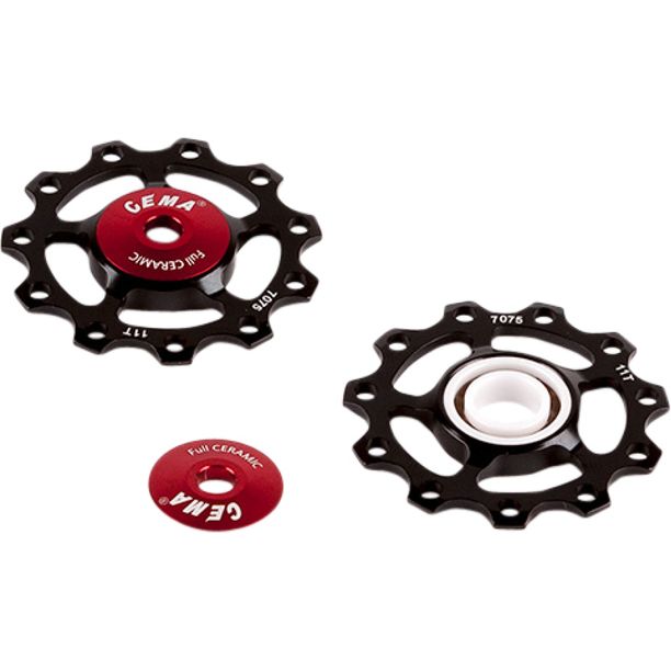 Rotite schimbator Sram 9/10/11V Pulley Full Ceramic - negru